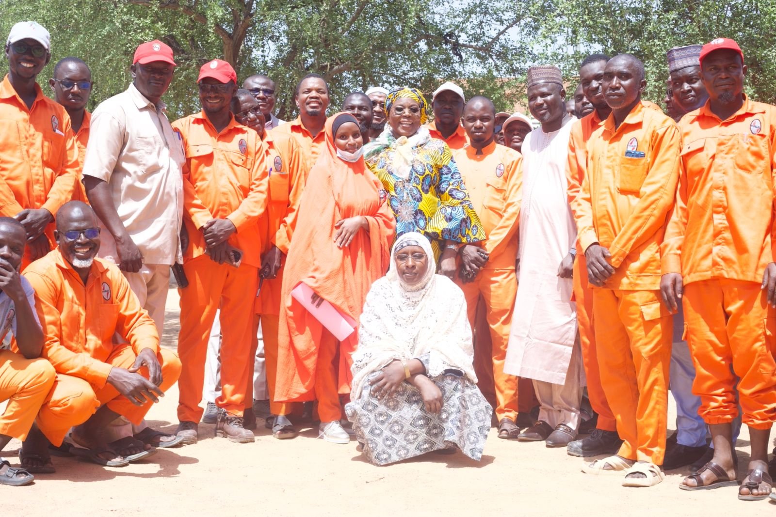 Photo de famille à la DR Zinder
